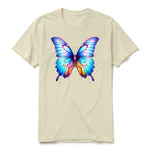 A latte short-sleeve crewneck t-shirt for adult featuring a graphic of a arthropods animal on the front.