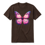 A chocolate short-sleeve crewneck t-shirt for adult featuring a graphic of a arthropods animal on the front.