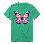 A kelly short-sleeve crewneck t-shirt for adult featuring a graphic of a arthropods animal on the front.