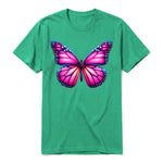 A kelly short-sleeve crewneck t-shirt for adult featuring a graphic of a arthropods animal on the front.