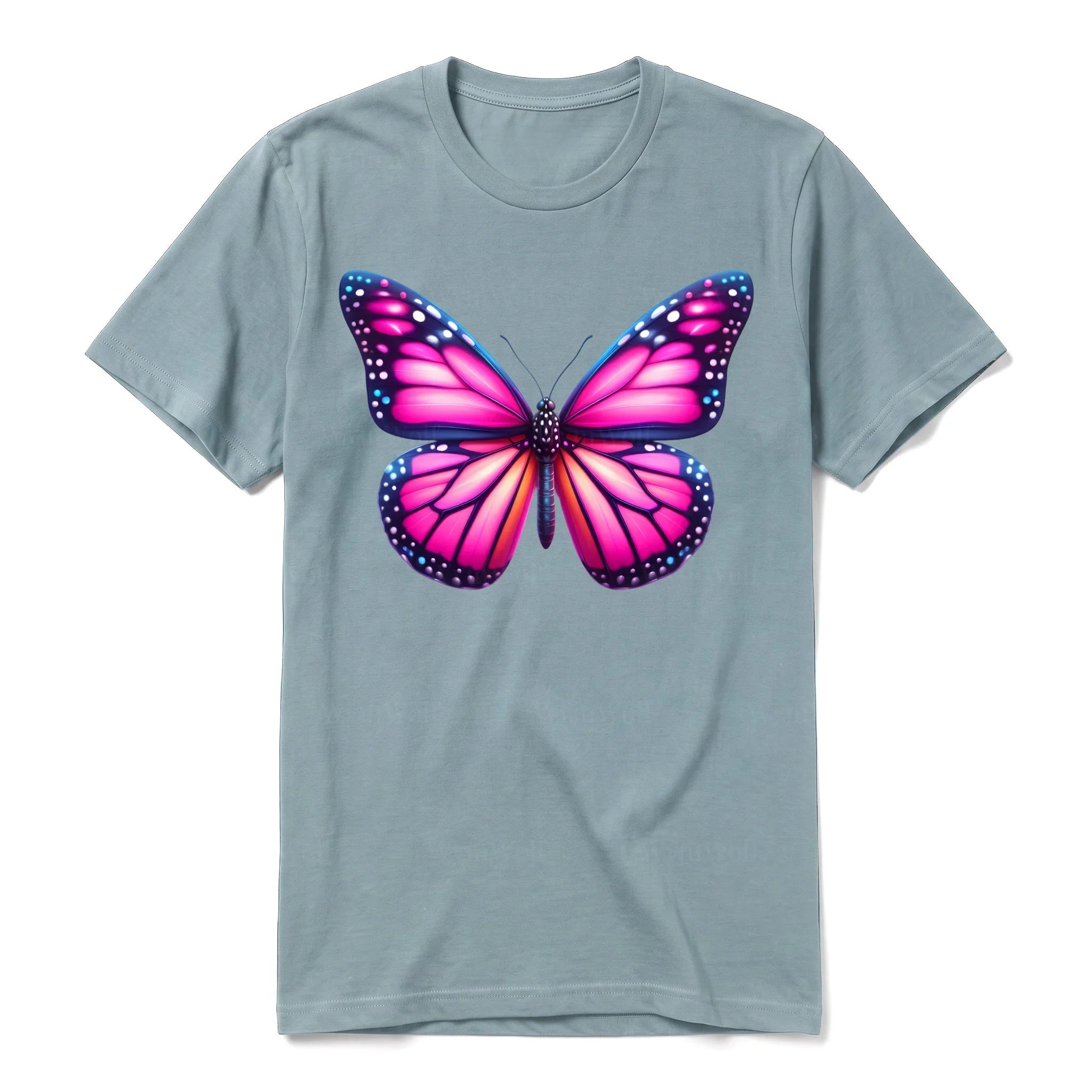 A sage short-sleeve crewneck t-shirt for adult featuring a graphic of a arthropods animal on the front.