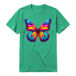 A kelly short-sleeve crewneck t-shirt for adult featuring a graphic of a arthropods animal on the front.