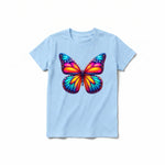 A powder short-sleeve crewneck t-shirt for youth featuring a graphic of a arthropods animal on the front.