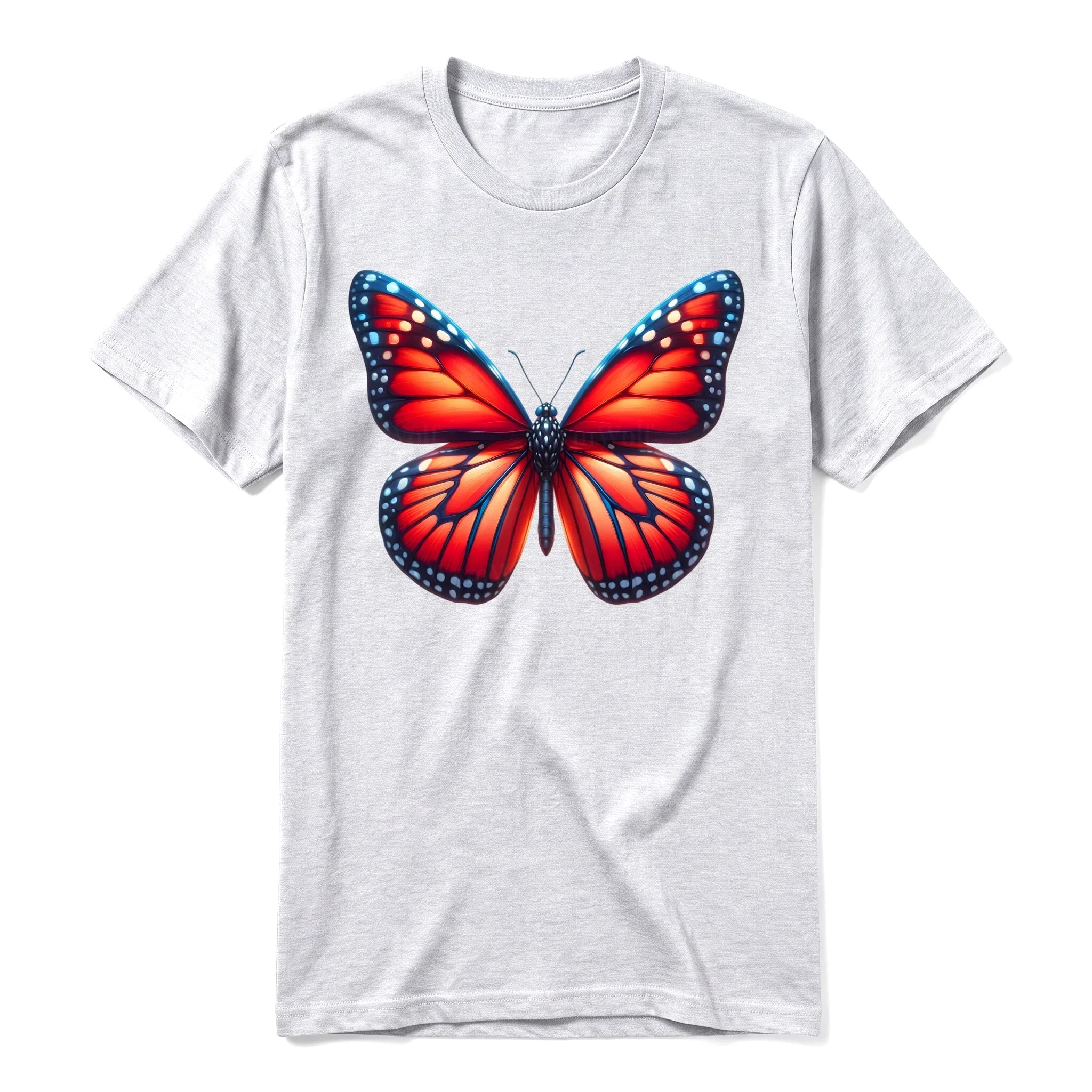 A ash grey short-sleeve crewneck t-shirt for adult featuring a graphic of a arthropods animal on the front.