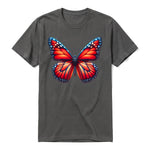A charcoal short-sleeve crewneck t-shirt for adult featuring a graphic of a arthropods animal on the front.
