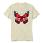 A latte short-sleeve crewneck t-shirt for adult featuring a graphic of a arthropods animal on the front.