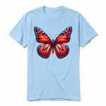 A powder short-sleeve crewneck t-shirt for adult featuring a graphic of a arthropods animal on the front.