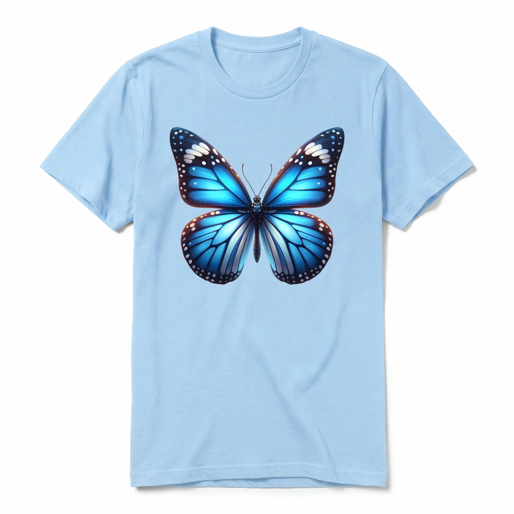A powder short-sleeve crewneck t-shirt for adult featuring a graphic of a arthropods animal on the front.
