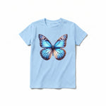 A powder short-sleeve crewneck t-shirt for youth featuring a graphic of a arthropods animal on the front.