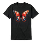 A black short-sleeve crewneck t-shirt for adult featuring a graphic of a arthropods animal on the front.