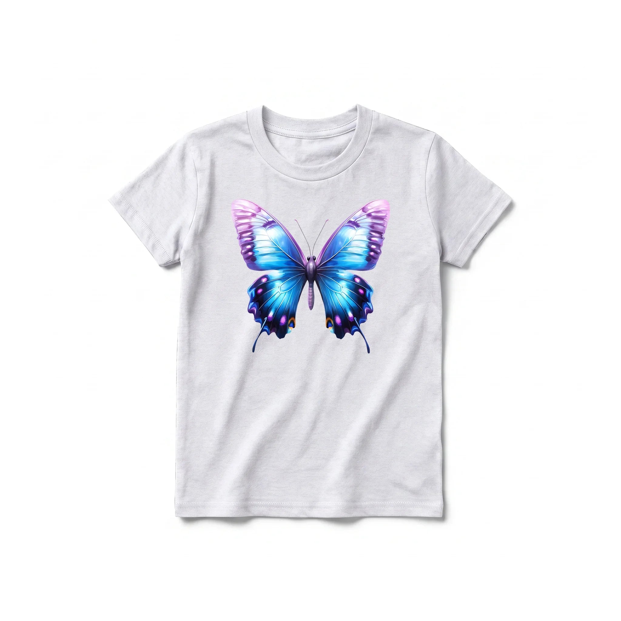 A ash grey short-sleeve crewneck t-shirt for youth featuring a graphic of a arthropods animal on the front.