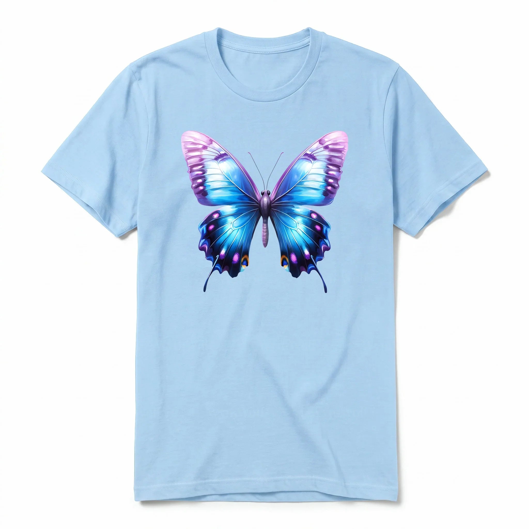 A powder short-sleeve crewneck t-shirt for adult featuring a graphic of a arthropods animal on the front.