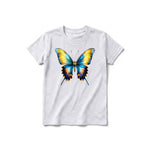 A ash grey short-sleeve crewneck t-shirt for youth featuring a graphic of a arthropods animal on the front.