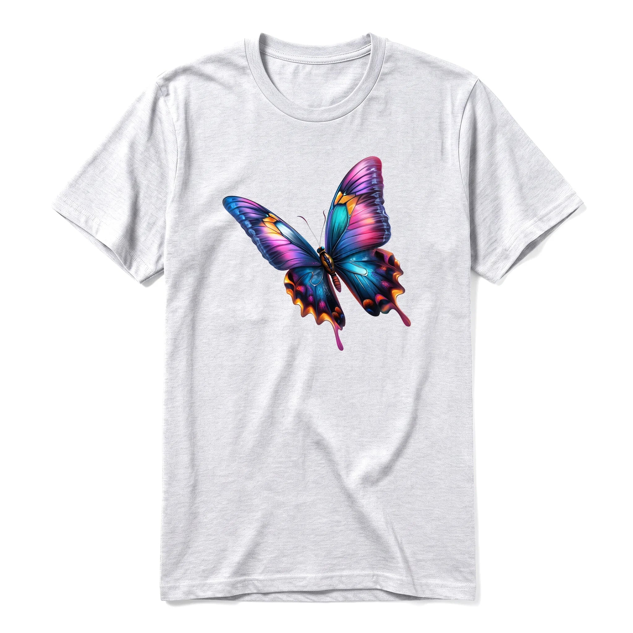 A ash grey short-sleeve crewneck t-shirt for adult featuring a graphic of a arthropods animal on the front.