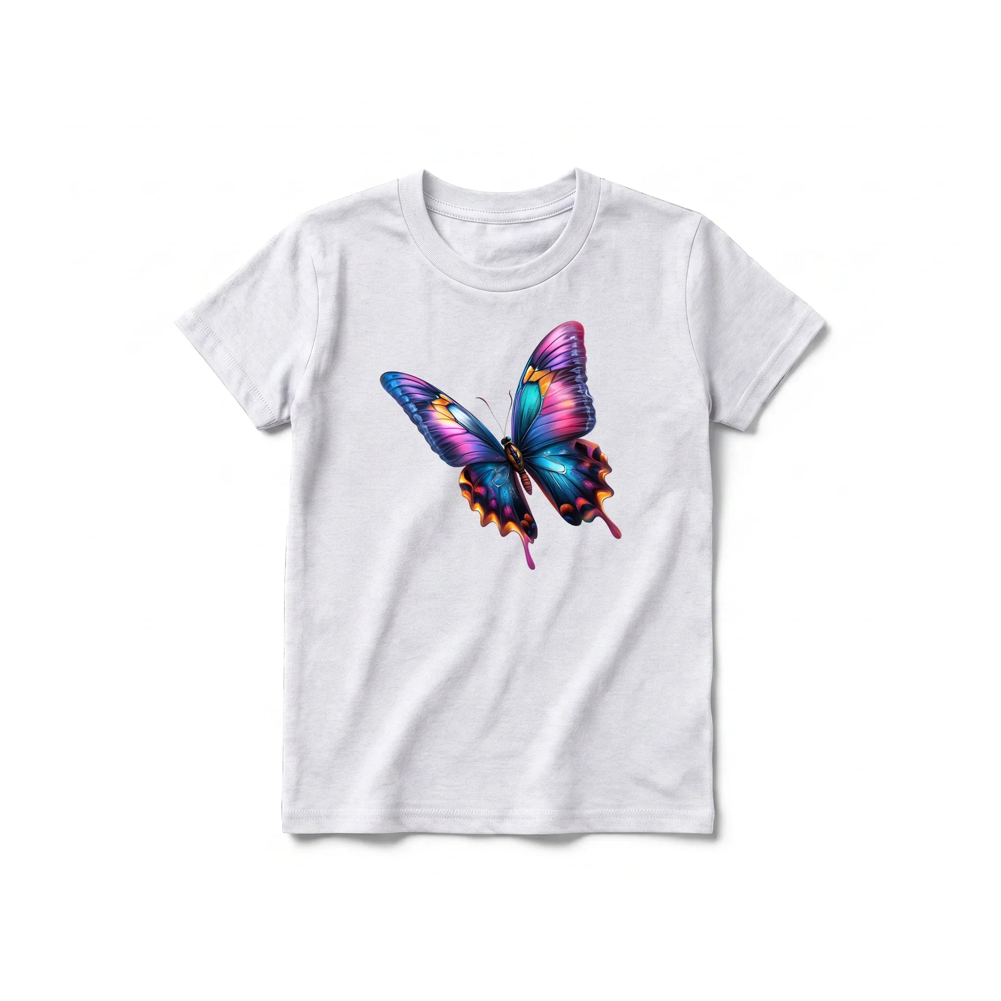 A ash grey short-sleeve crewneck t-shirt for youth featuring a graphic of a arthropods animal on the front.