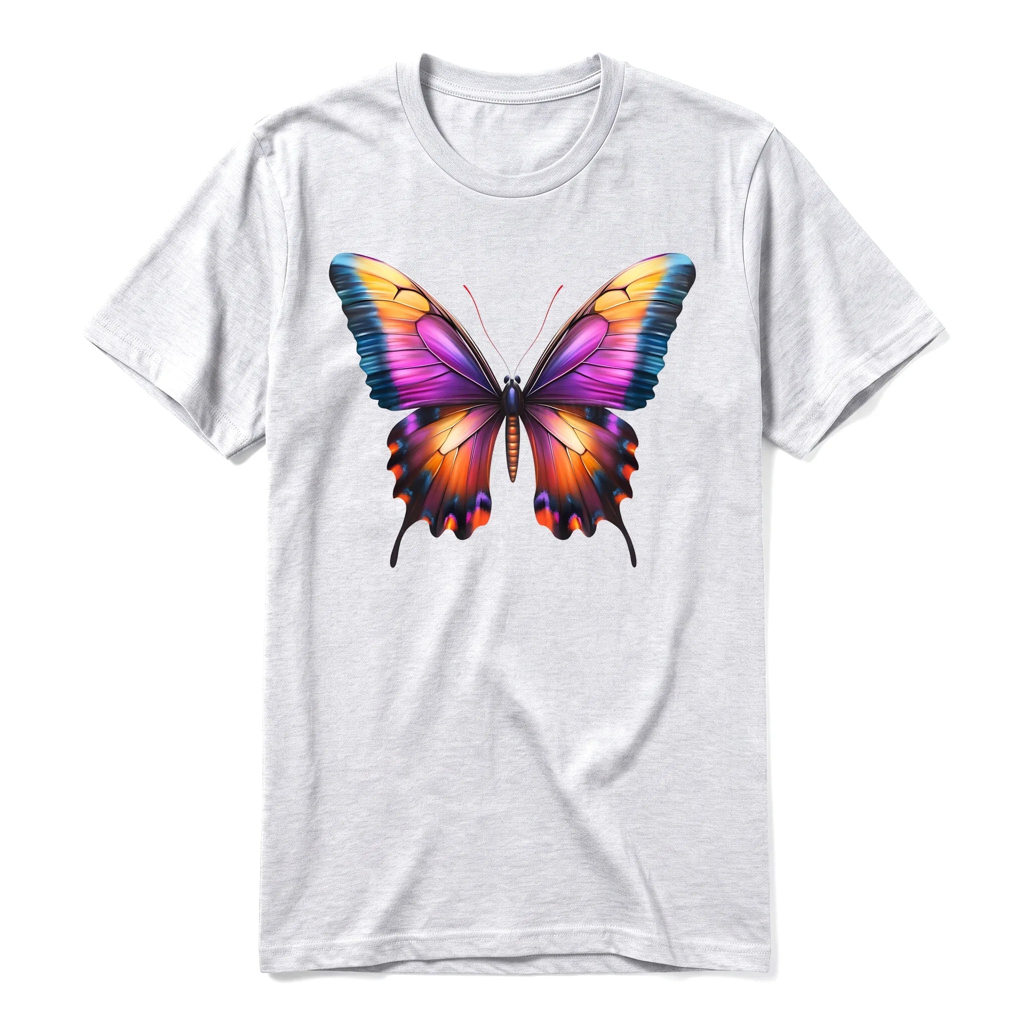 A ash grey short-sleeve crewneck t-shirt for adult featuring a graphic of a arthropods animal on the front.