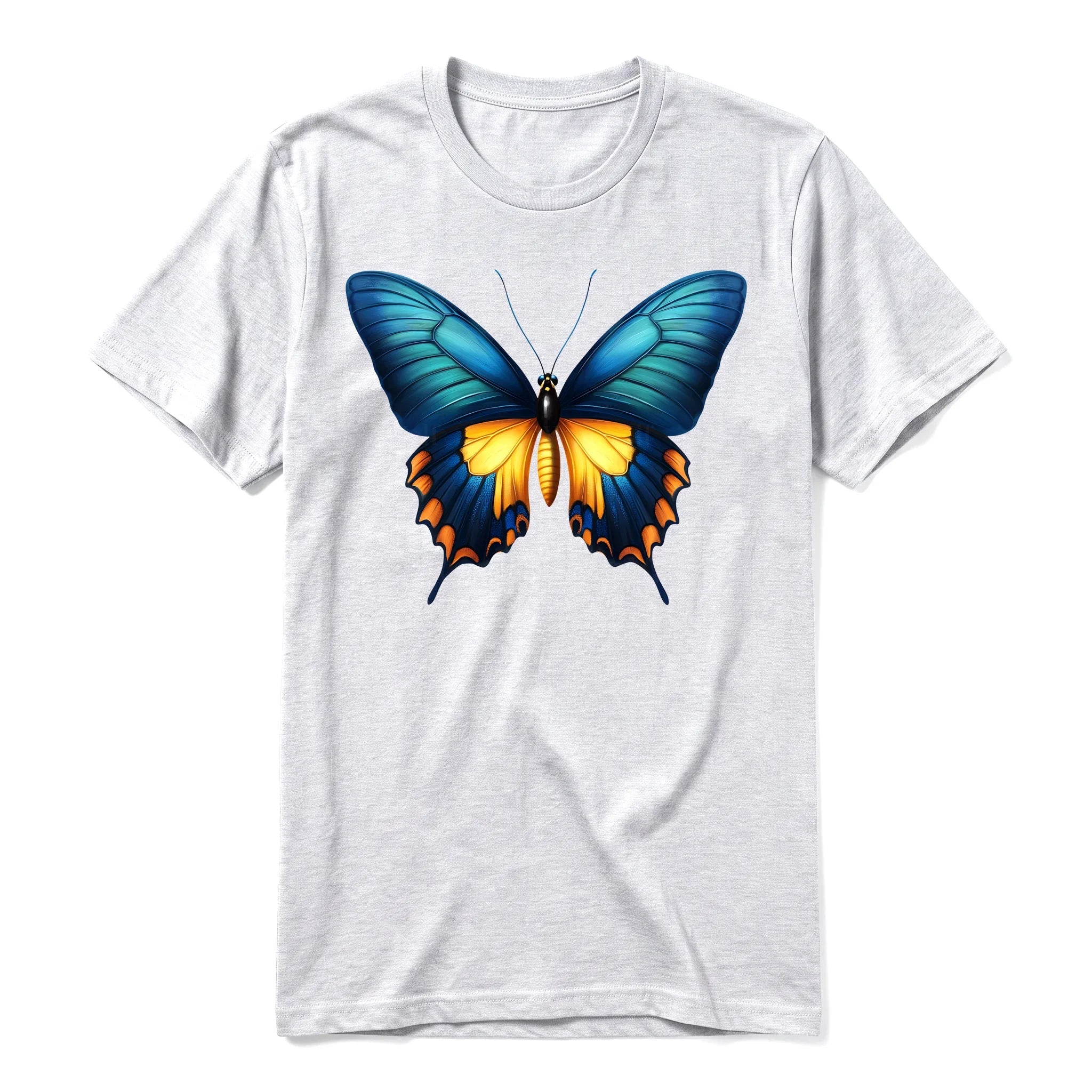 A ash grey short-sleeve crewneck t-shirt for adult featuring a graphic of a arthropods animal on the front.