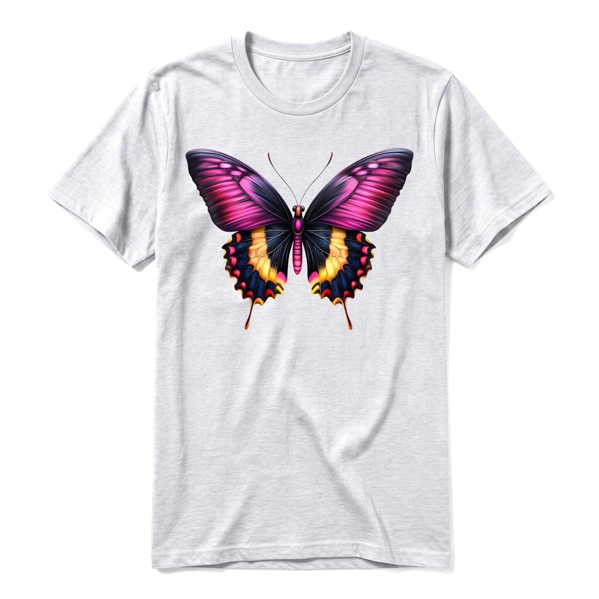 A ash grey short-sleeve crewneck t-shirt for adult featuring a graphic of a arthropods animal on the front.