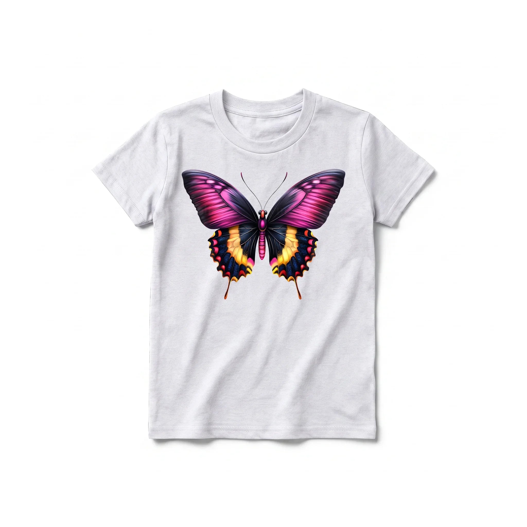A ash grey short-sleeve crewneck t-shirt for youth featuring a graphic of a arthropods animal on the front.