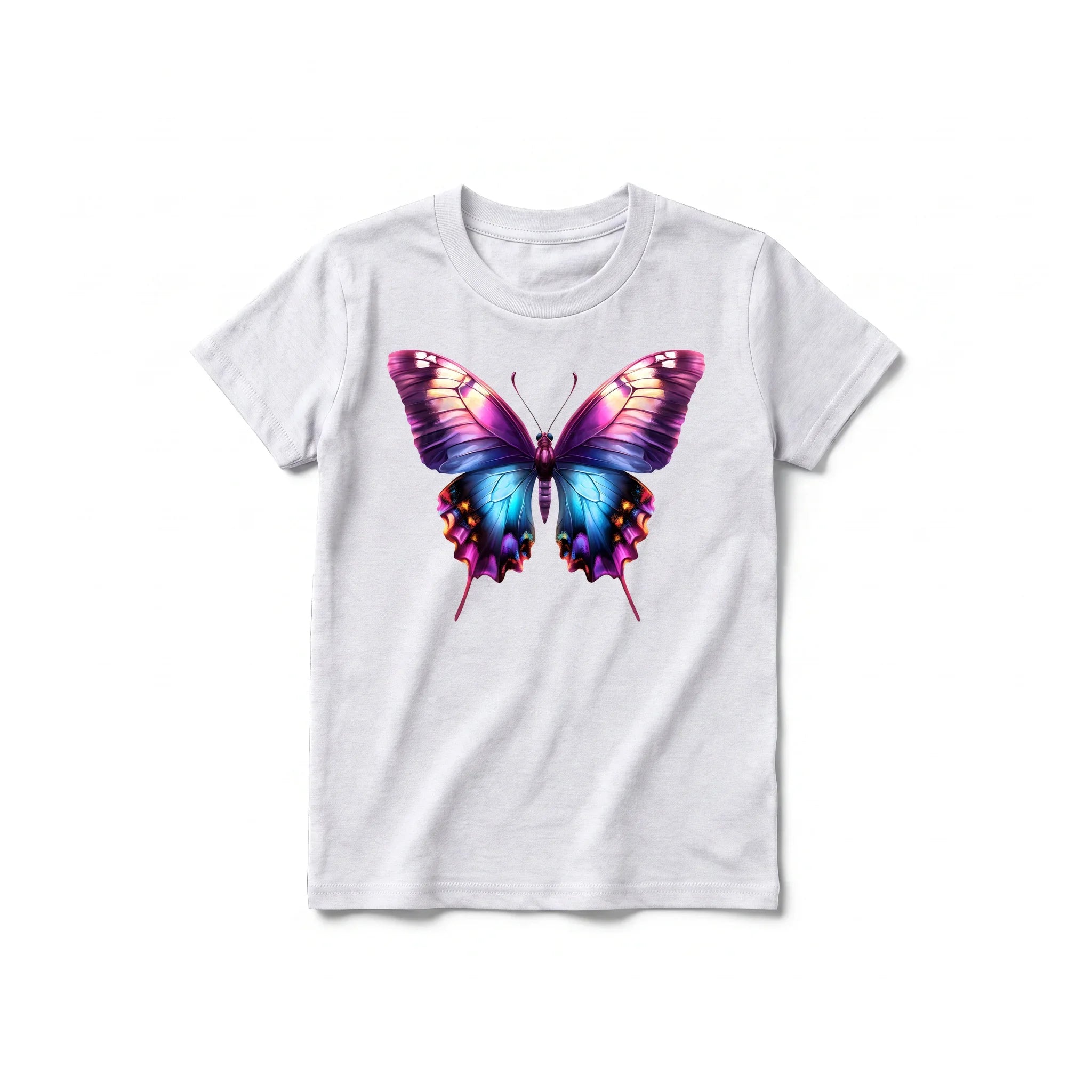 A ash grey short-sleeve crewneck t-shirt for youth featuring a graphic of a arthropods animal on the front.