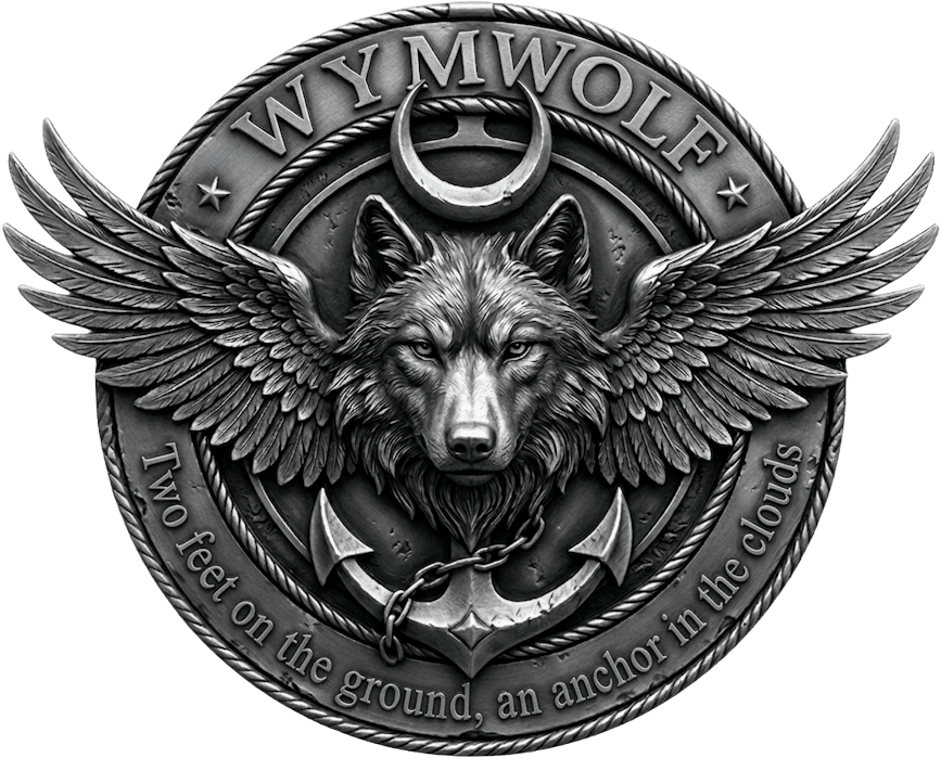 WymWolf logo en
