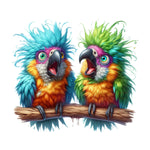 WymWolf Quirky Bird graphic 0005