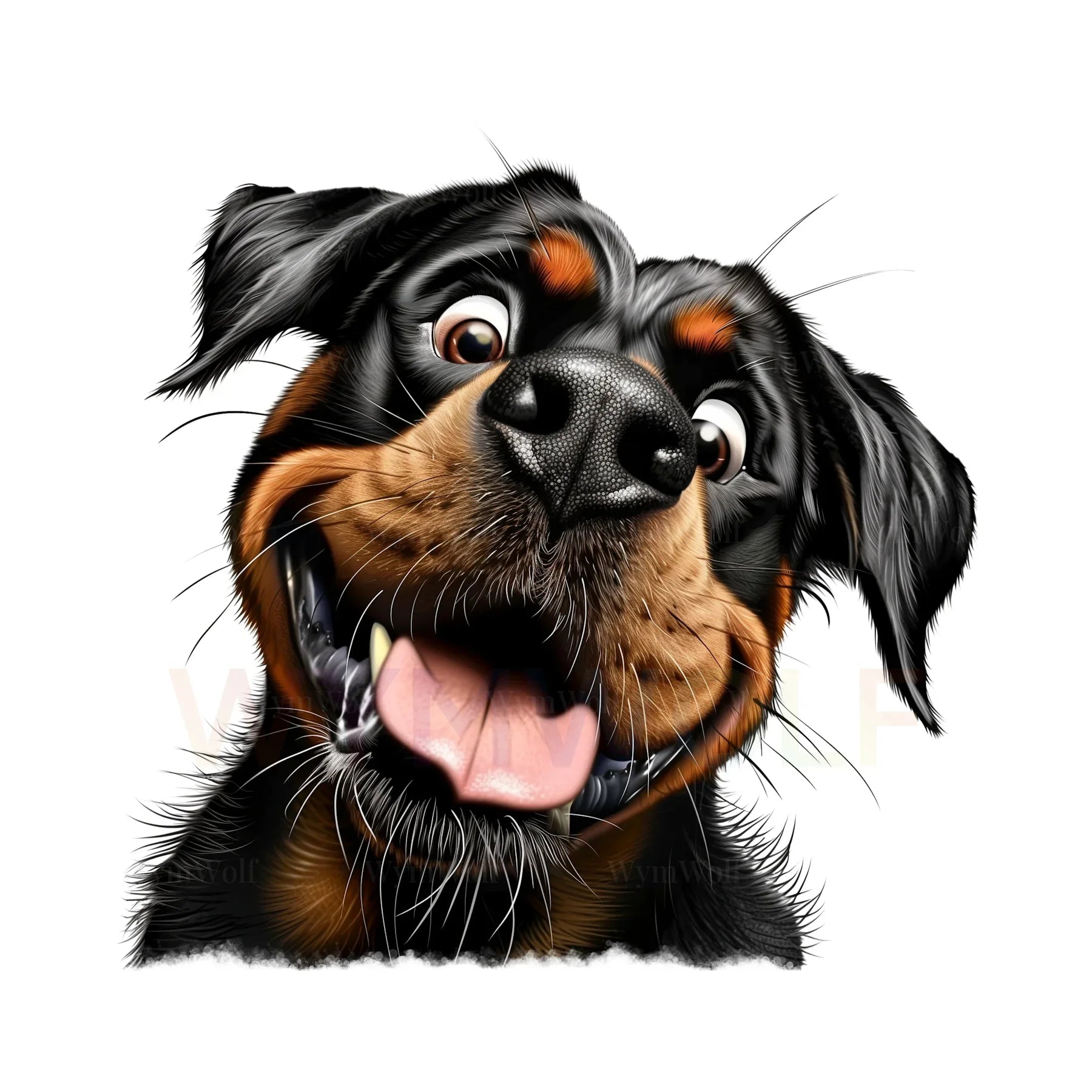 WymWolf Dog graphic 0065