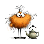 WymWolf Quirky Bird graphic 0018