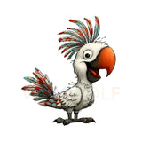 WymWolf Quirky Bird graphic 0021