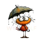 WymWolf Quirky Bird graphic 0038